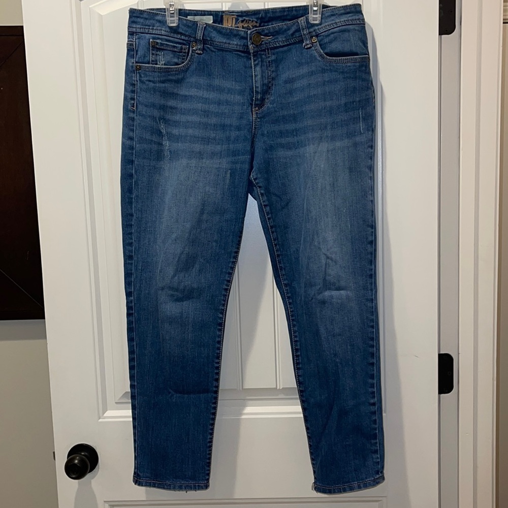 Kut from the Kloth Katy slim boyfriend jeans size 14